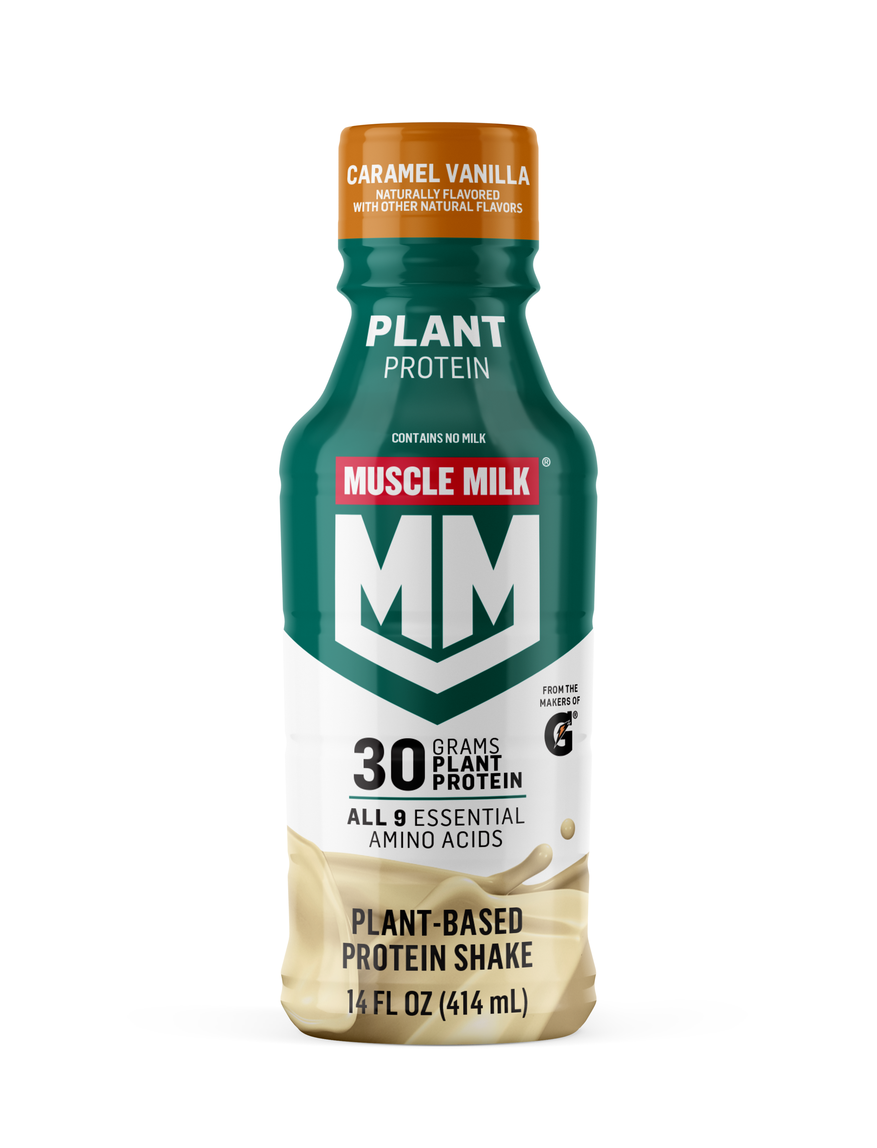 Muscle Milk Plant-Based Protein Shake - Caramel Vanilla