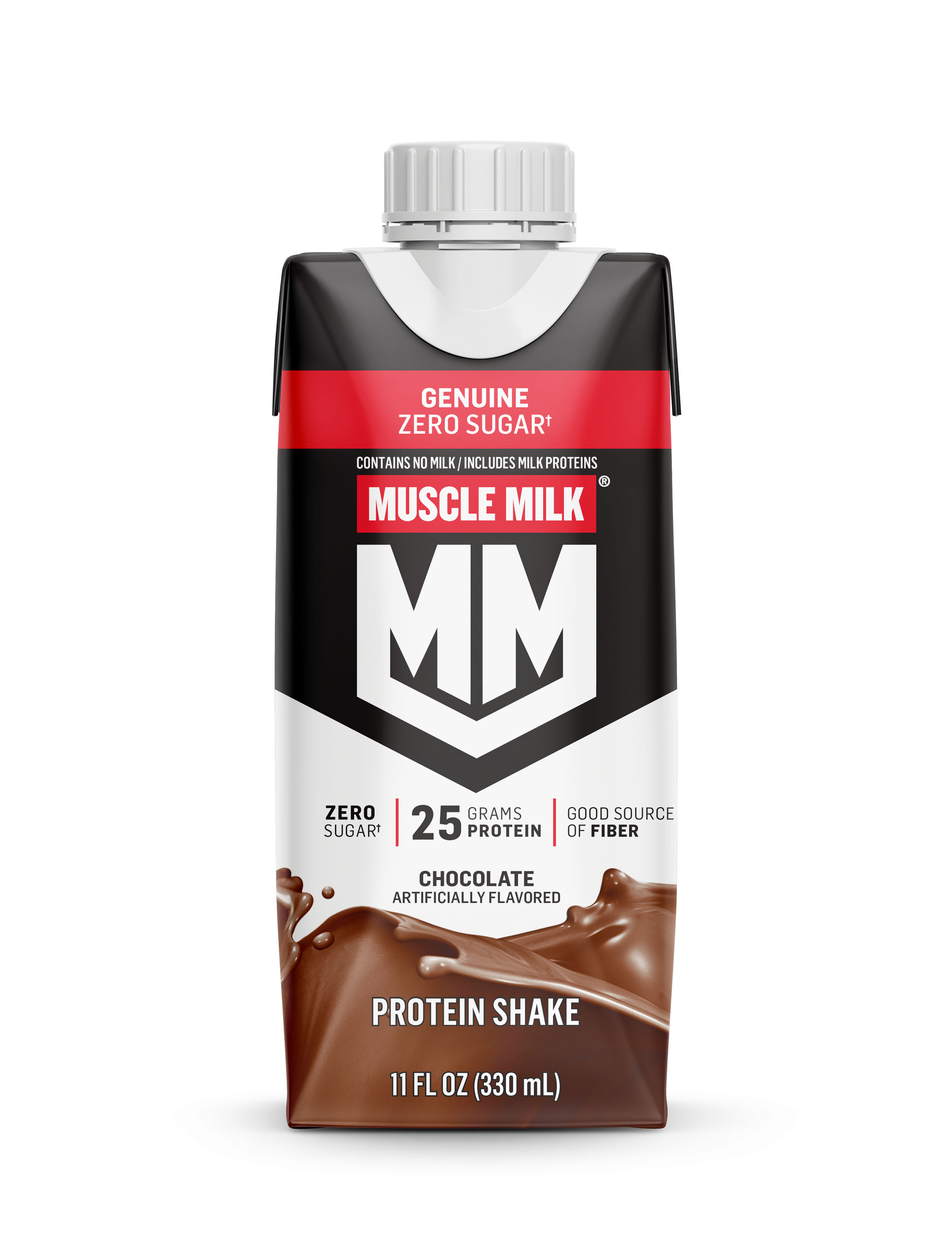 Muscle Milk Genuine Zero Sugar Protein Shake - Chocolate